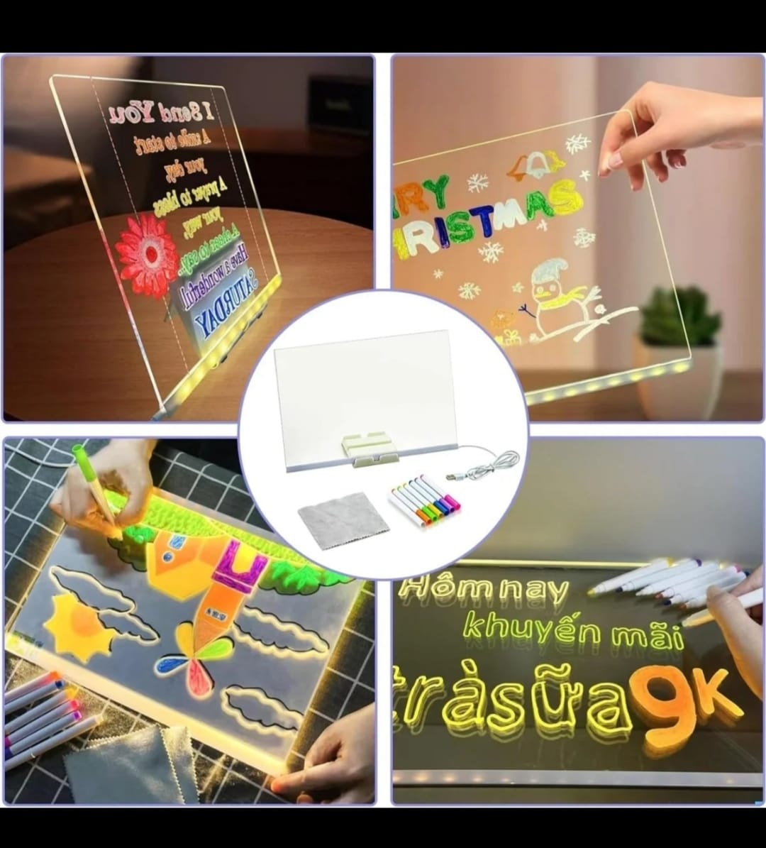DIY Glow Art Lamp for Kids