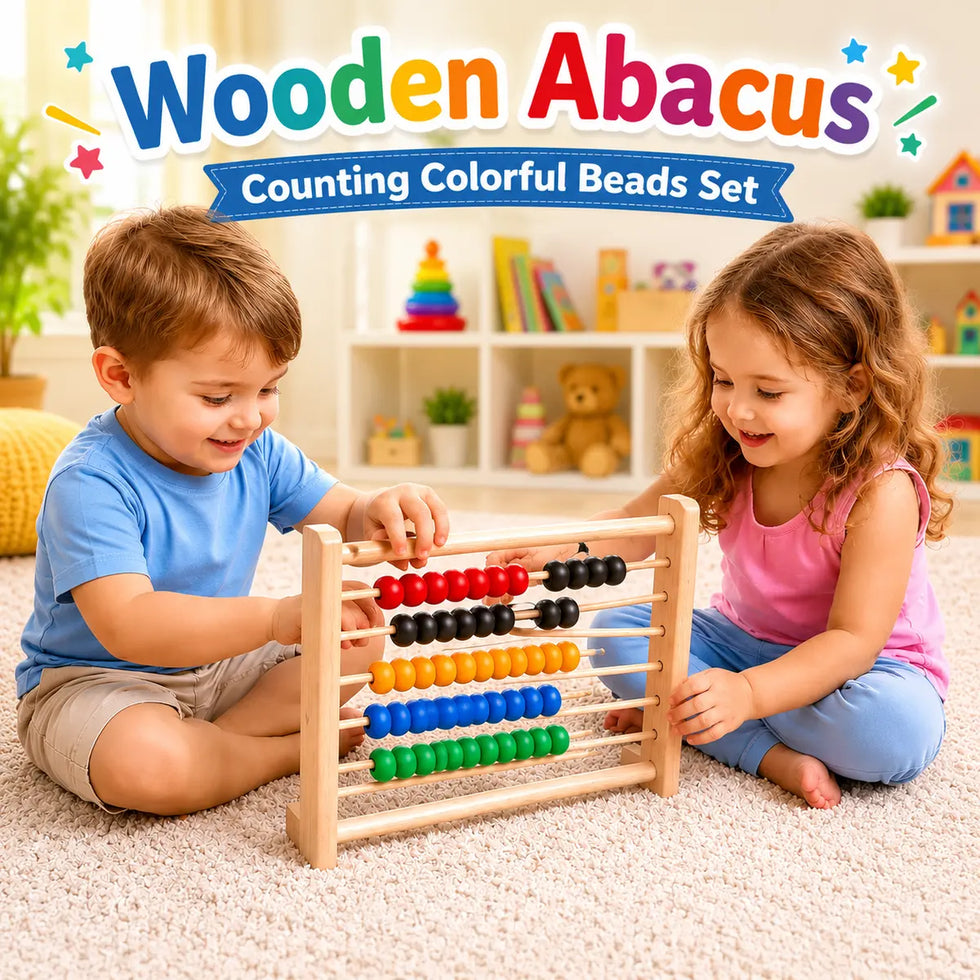 Wooden Abacus counting frame for kids