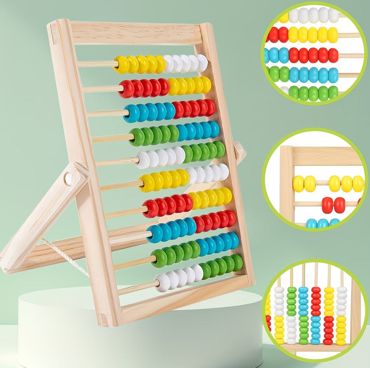 Wooden Abacus counting frame for kids