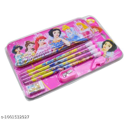 Cartoon character stationery set for kids