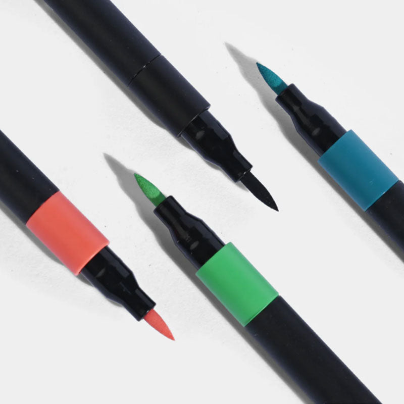 60-color Acrylic Markers set with portable case