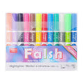 12 Colors GuangNa water_based highlighters set