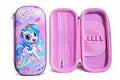 3D Unicorn Hard Shell Pencil Case for kids