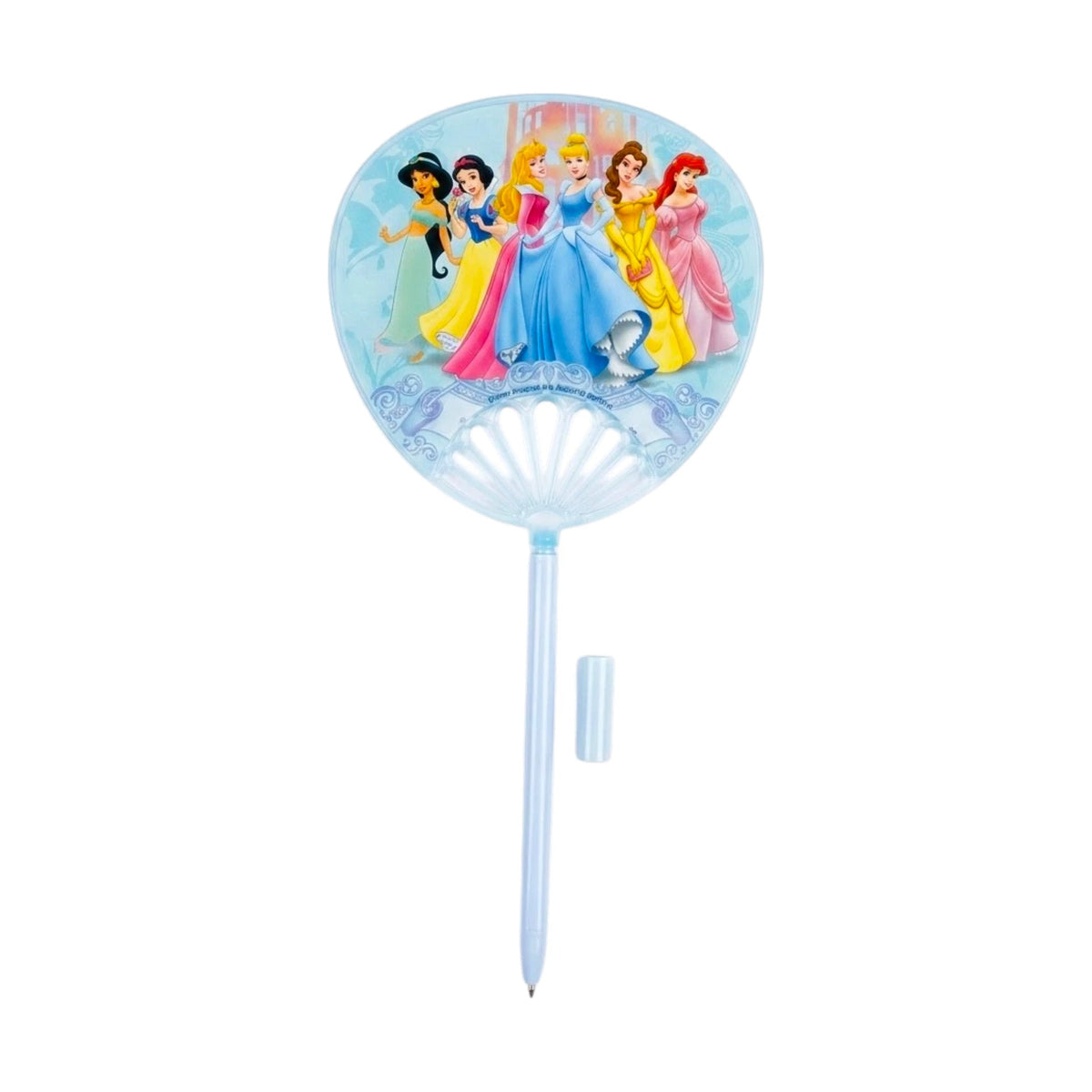 2 IN 1 Cartoon Hand Fan Gel pen for kids(Pikachu &princess themes)