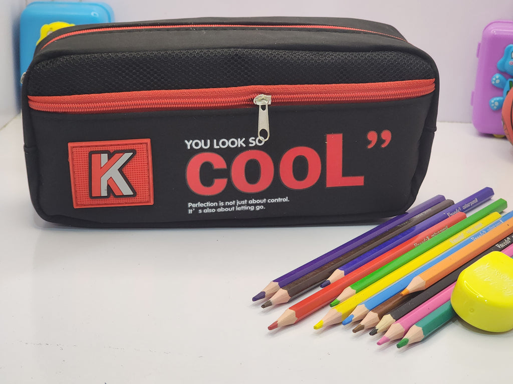 Multi compartment Pencil box for kids