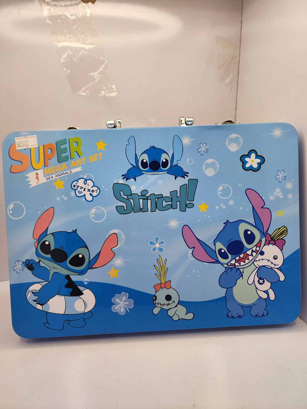 Stitch Theme Premium Aluminum suitcase Art kit for kids