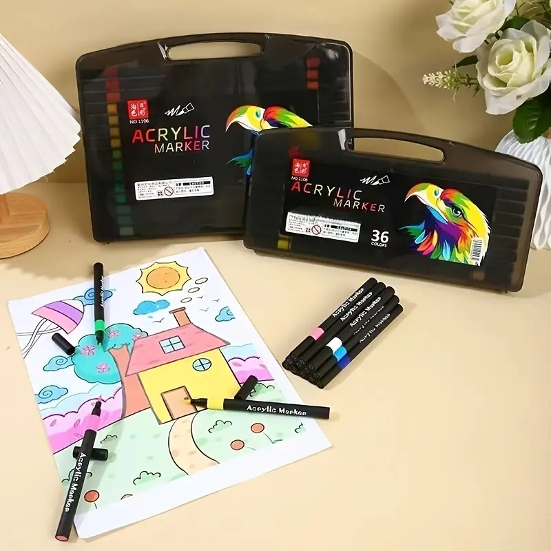 36-Piece Acrylic Paint Marker set