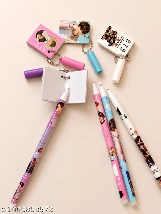 BTS GEL PEN WITH DIARY