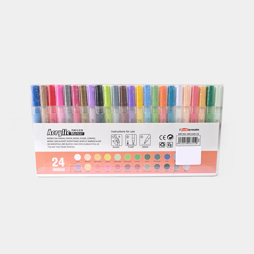 Giorgio permanent Acrylic paint marker set