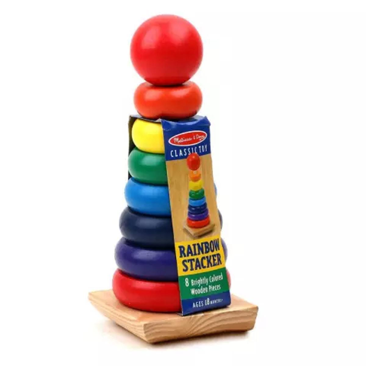 Wooden Rainbow stacker