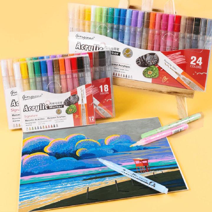 Giorgio permanent Acrylic paint marker set