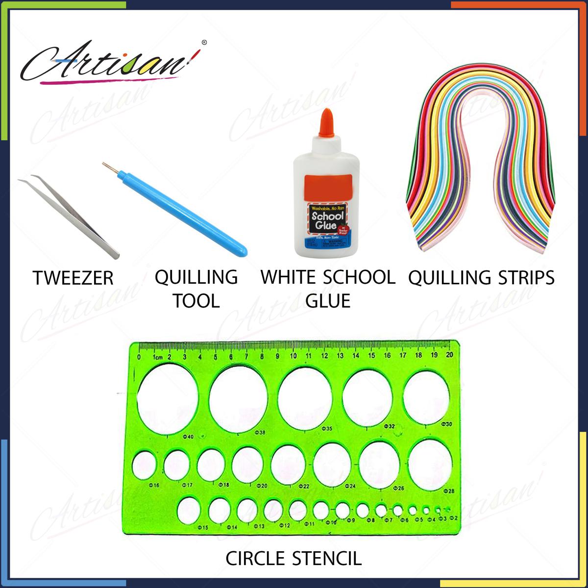Complete DIY paper Quilling Ar& craft starter kit