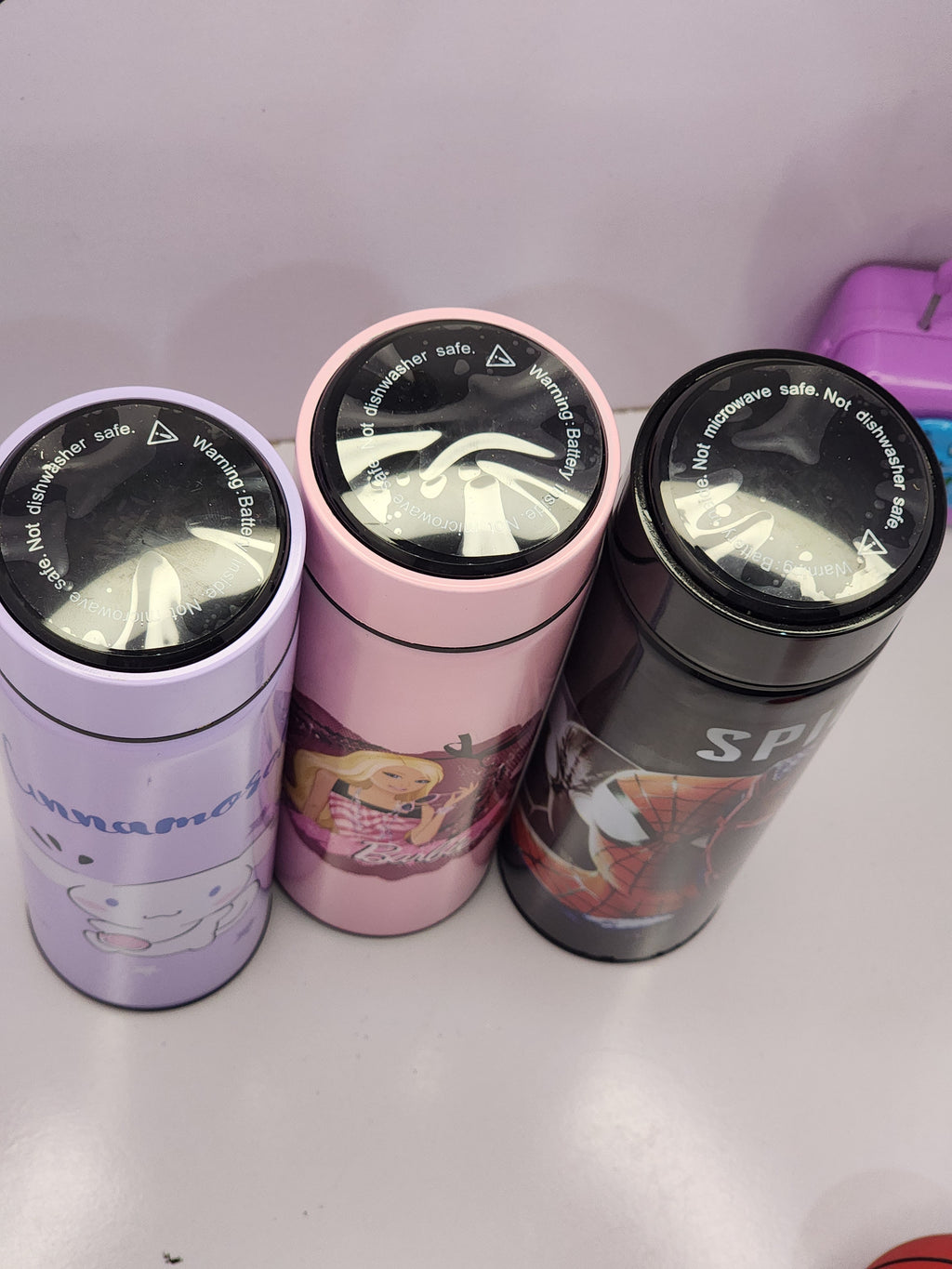 LED Temperature Display Water Bottle
