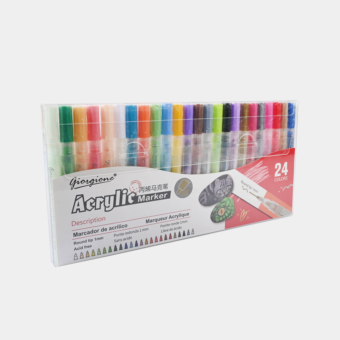 Giorgio permanent Acrylic paint marker set