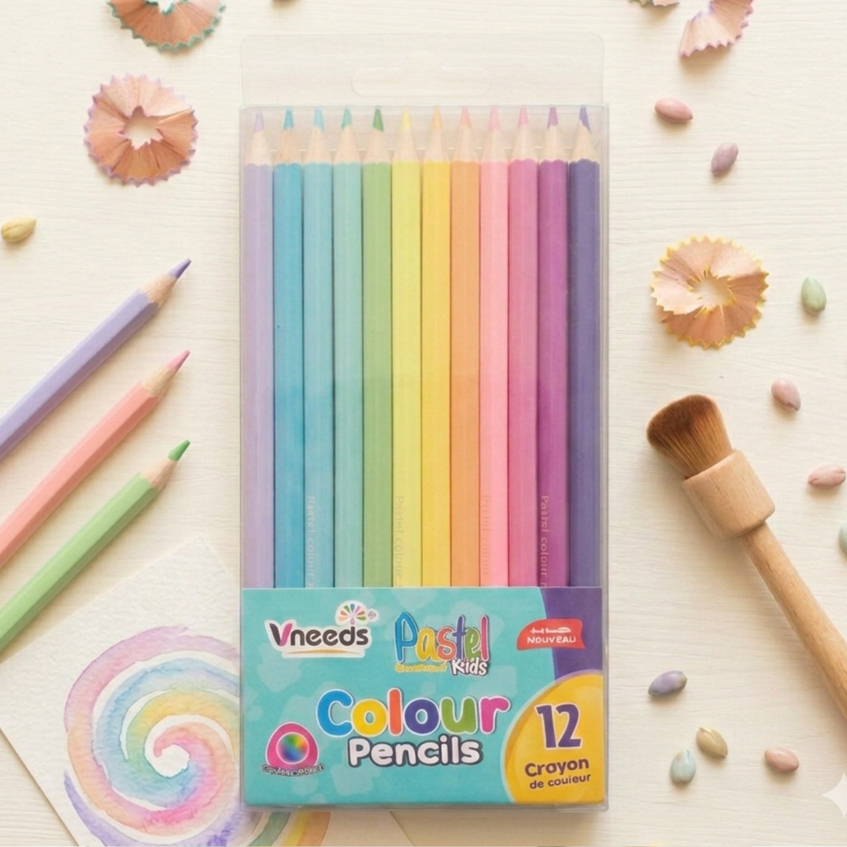 Vneeds pastel pencil colors